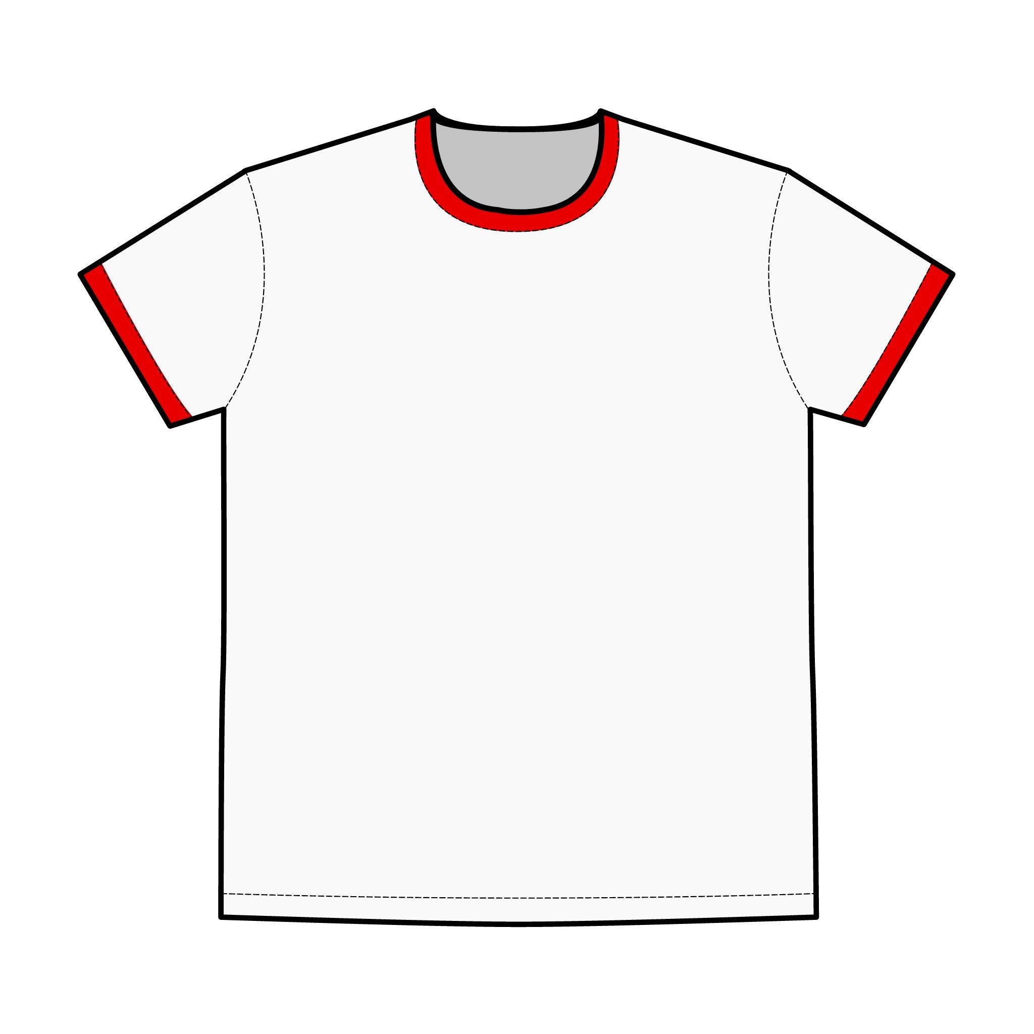 Heartfelt Men's Ringer Tee - Casual Comfort, Everyday Wear, Vintage Style, Gift for Him, Graphic T-Shirt