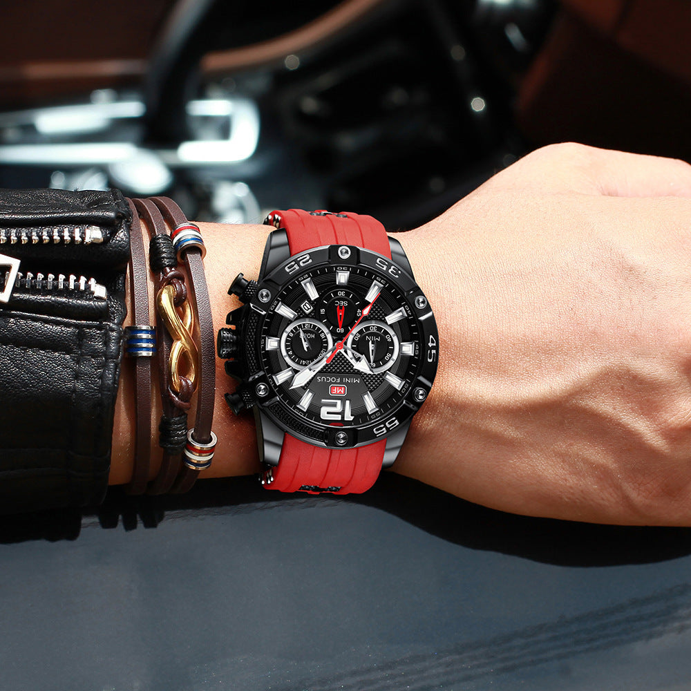 Sports Watch Waterproof Luminous Quartz Men's Watch